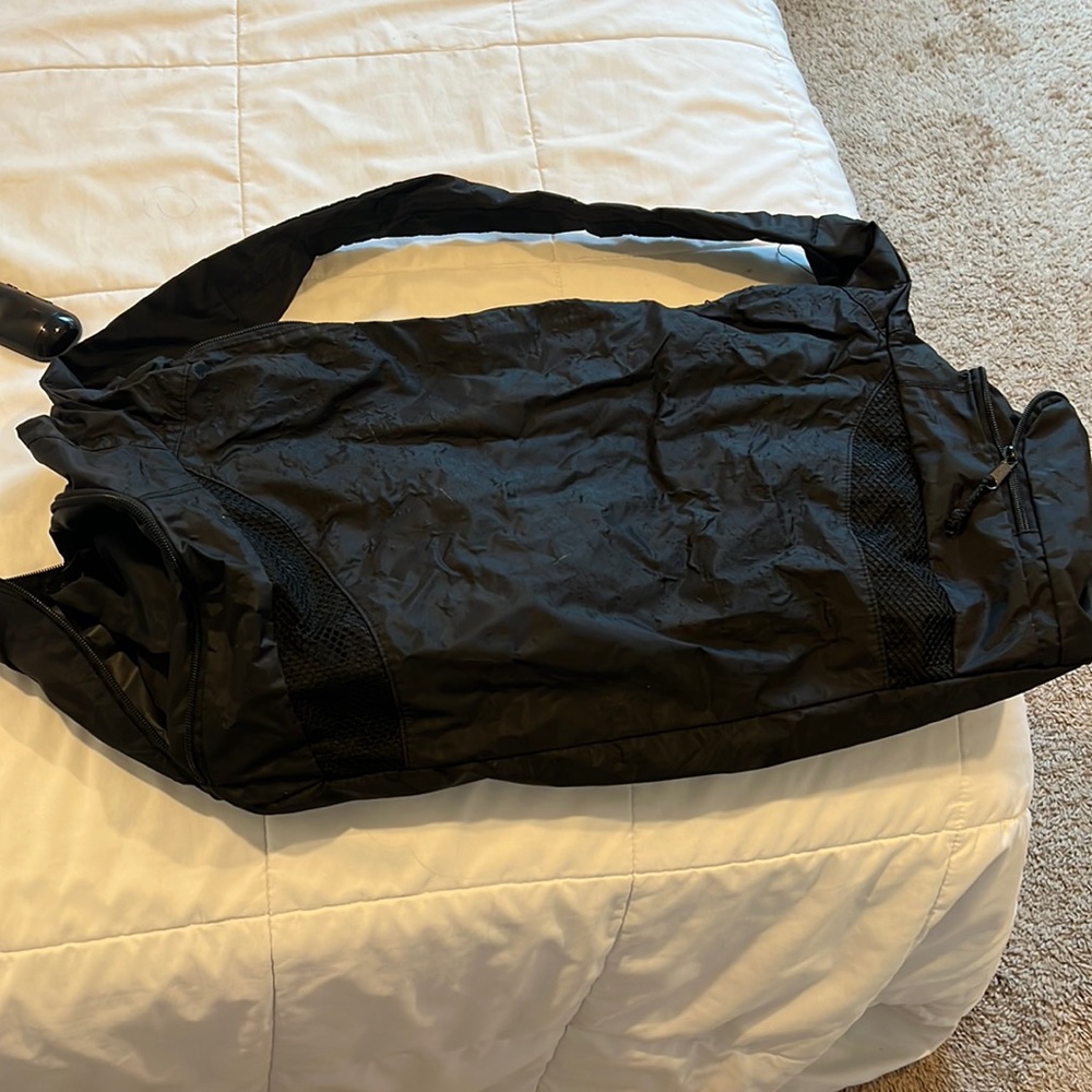 Black travel bag